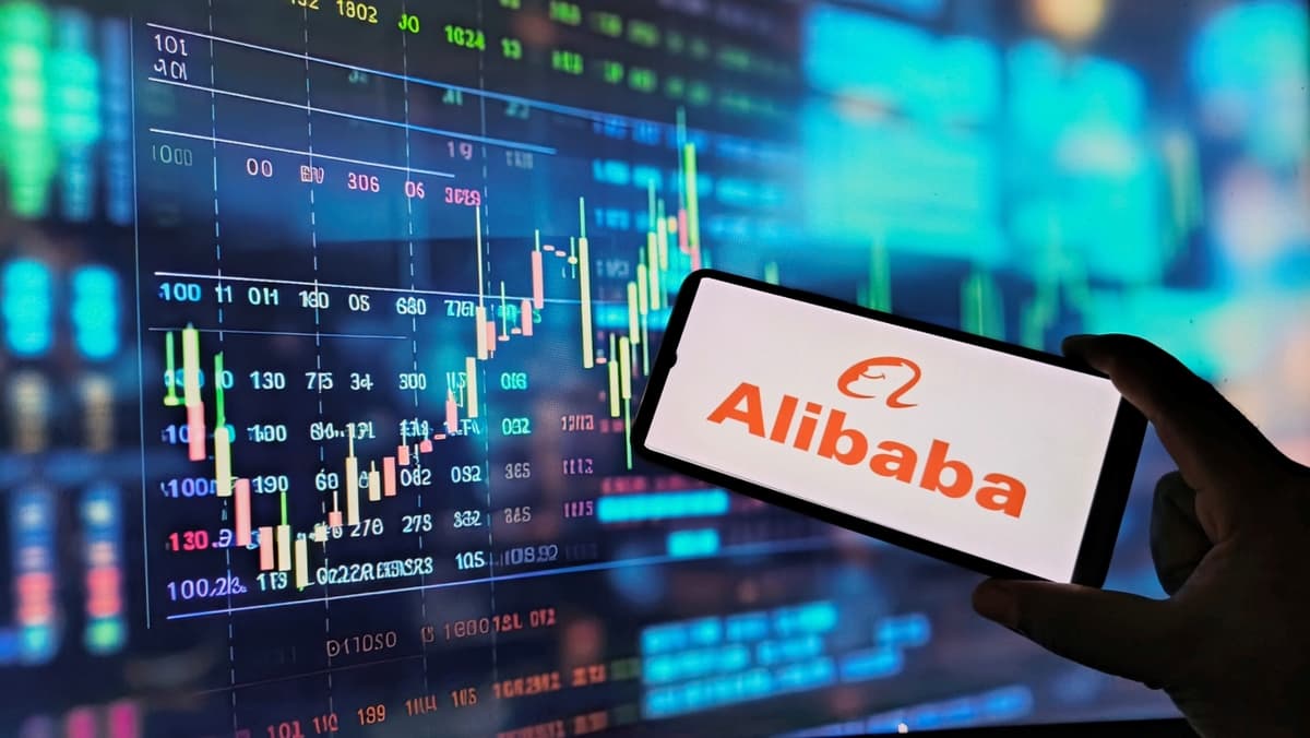 alibaba stock price today