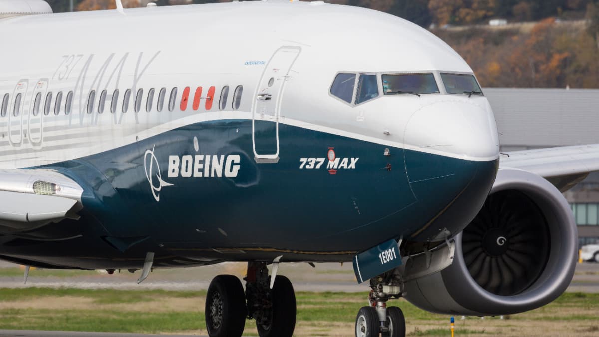 Boeing stock drops today